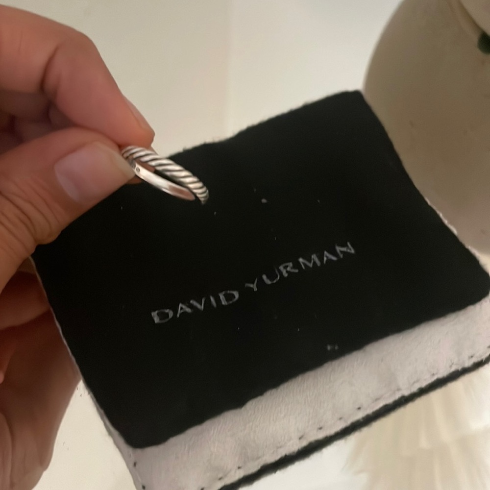 David Yurman Cable ring sterling silver